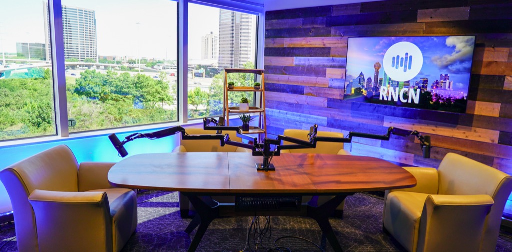 Lifestyle-Themed Podcast Studio in Dallas