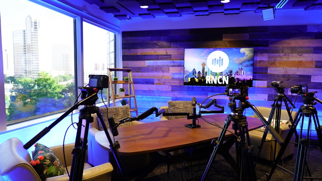 Lifestyle-Themed Podcast Studio in Dallas