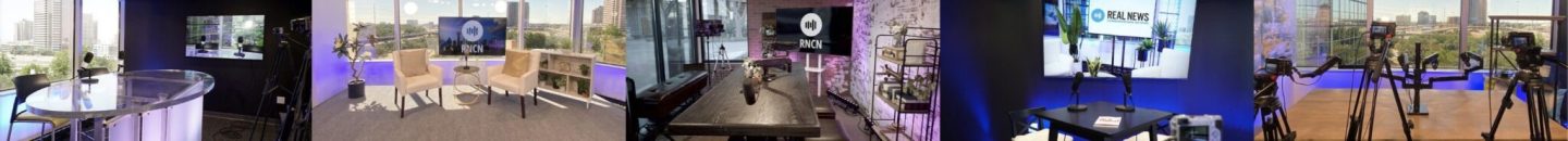 RNCN Studios production spaces collage